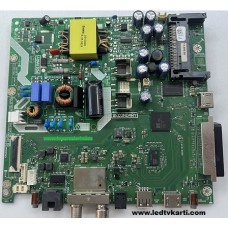 SWGBCZ ZG8190R-2 GRUNDIG 43GDF6800B 43GDF 6800B SMART LED TV ANAKART MAİN BOARD