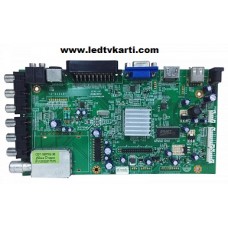 MST6M181VS-V1.2 CVATECH LM185WH2-TLA1 LM215WF4-TLE7 YUMATU LED TV İÇİN ANAKART MAİN BOARD