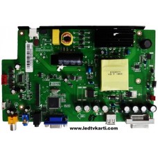 16AT030VX V2.0 MNL AXEN AX32DAB3037/1032 LED TV İÇİN ANAKART MAİN BOARD