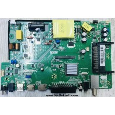 17AT010V1.0 Y.M ANAKART 17AT010 S2 V1.0 MNL 2 WOON WN40DLK010/0202 LED TV ANAKART MAİN BOARD