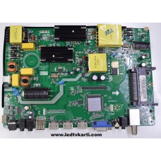 18AT008V1.0 18AT008 Y.M ANAKART 18A T008 49 S2 V1.0 MNL OPTİC HI-LEVEL HL49DLK08/0202 LED TV ANAKART MAİN BOARD 